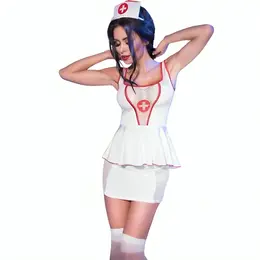 Chilirose CR4160 kostim seksi medicinske sestre u veličini L/XL, kompletan set sa dodacima