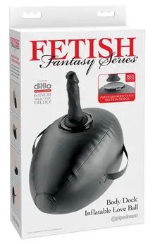 Fetish Fantasy Series Body Dock lopta na naduvavanje za podršku + Platinum dodatak