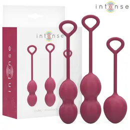 INTENSE Charli Kegel Lopte Set Ljubičasta - 3-Nivoa Vežbač za Karlično Dno