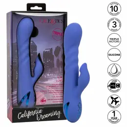 CalExotics California Dreaming LA Love Blue intimna mašina 14cm USB