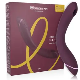 Womanizer OG G-Spot Aubergine stimulator sa vazdušnim talasima, 12 nivoa intenziteta, vodootporan