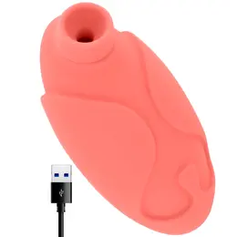 OHMAMA Coral Wave intimni masažer, 10 modova rada, USB punjenje, mekani silikon, 10x5.5 cm