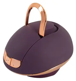 Belou Rotating Vulva Massager Premium rotirajući masažer za vulvu sa 2 motora USB crni 10 modova