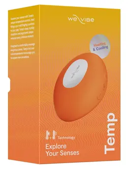 We-Vibe Temp Tangerine kompaktni stimulator sa funkcijom zagrevanja i hlađenja