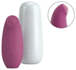 beau coeur OMINO pulsirajući stimulator sa kutijom za punjenje, 7 modova, crni