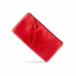 EasyToys Toy Storage Bag with Zipper Red - Luxurious Travel Pouch
