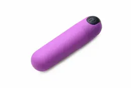Bang! Mini Vibrating Bullet Purple, kompaktni model sa punjivom baterijom