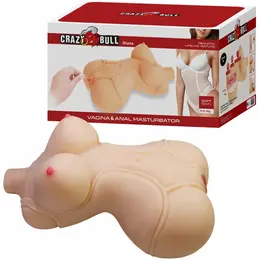 CRAZY BULL Diana anatomski intimni torzo sa dva ulaza 5 kg TPR