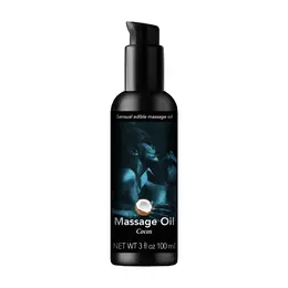 Sensual Edible Massage Oil Coconut 100ml - Nourishing Body Care
