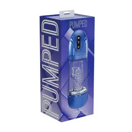 SonicPull Metallic Blue intimni aparat sa vakuumom, vibracijom i multimedijom