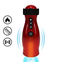 Virtuo Metallic Red intimni aparat sa vakuumom, vibracijom i držačem za telefon