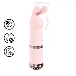 Reve Mini Rabbit Model Pink, kompaktna silikonska intimna igračka sa 10 modova vibracije