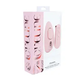 Loveline Celeste Paris vibrator za gaćice na daljinsko upravljanje roze 10 modova