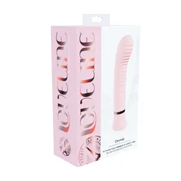 Loveline Divine rebrasti vibrator za G tačku punjivi roze sa 10 funkcija