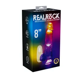 RealRock LED vibrirajući ravni model sa vakuum postoljem 20cm providni