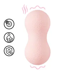 Loveline F1 Dual Orb vibrirajući i grejući masažer roze ergonomski dizajn