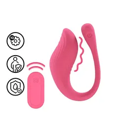 Loveline G-Spot roze intimni masažer sa daljinskim upravljačem, 10 modova rada
