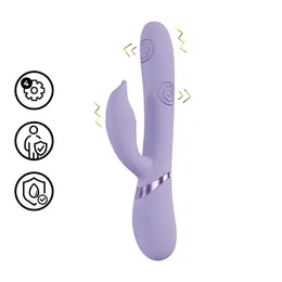 VIVE Pallina Lavender Multi-Function Intimate Stimulator IPX6 USB F1 Motors