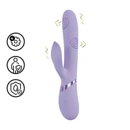 VIVE Fronda Intimate Wellness Device G-Spot & Clitoral System Lavender