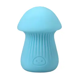 Doc Johnson ULTRASKYN Mini Intimate System Blue King Mushroom Shape