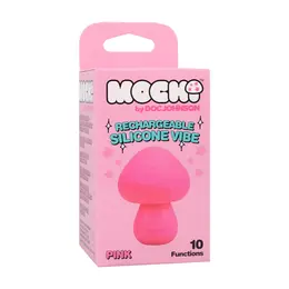 Doc Johnson Mushroom Vibe punjivi silikonski masažer roze boje