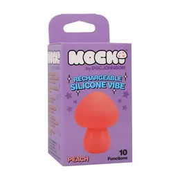 Blush Novelties Mushroom Vibe silikonski punjivi vibrator breskva, kompaktni model