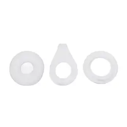 Doc Johnson Raw Series Transparent Ring Set 3-Piece Adjustable Size