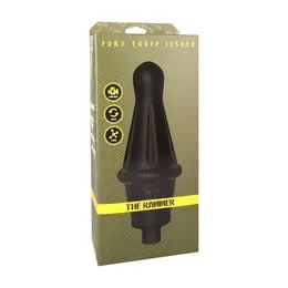 Doc Johnson The Rammer Black Intimate Machine with Remote, Silicone