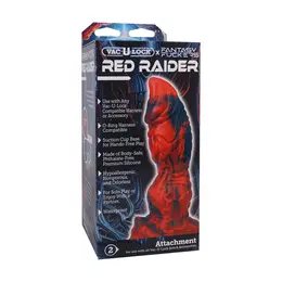 Fantasy Fuckers Red Raider silikonski model crveno crni velika veličina