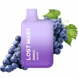 Lost Mary BM600 Disposable Vape Grape 2% Nicotine 600 Puffs