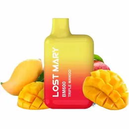 Lost Mary BM600 Disposable Vape Triple Mango 2% Nicotine, 600 Puffs