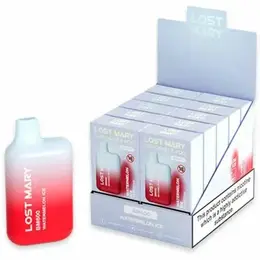 Lost Mary BM600 Disposable Vape Watermelon Ice 2% Nicotine 600 Puffs