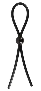 Magic Shiver ADV24 Adjustable Silicone Intimate Support Ring Black 20cm