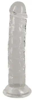 Magic Shiver ADV24 Transparent Model with Suction Cup 15 cm TPE