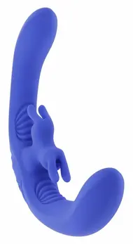 Evolved Lovebirds dvostrani fleksibilni silikonski stimulator, roze, USB