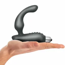 Climaximum Elate Angled Vibrating Prostate Stimulator, 10 Modes, Black