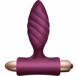 Climaximum Oryx spiralni silikonski čep sa vibracijom od 10 brzina, crni