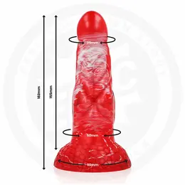 EPIC Agnis Crimson Fire silikonski anatomski model, 182 mm, crveni