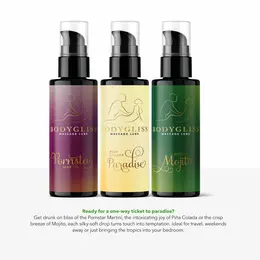 BodyGliss Travel Edition set od 3 lubrikanta sa mirisima tropskih koktela