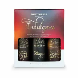 BodyGliss Travel Edition Velvet Indulgence set lubrikanata 3x30ml