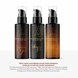BodyGliss Travel Edition Velvet Indulgence set lubrikanata 3x30ml