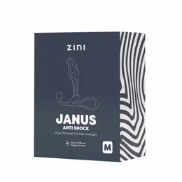 Zini Janus Anti Shock M Black - Dual Precision Prostate Stimulator