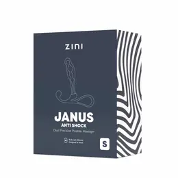 ZINI Janus Anti Shock S Black - Dual Anatomic Massager, Water Resistant