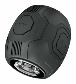 Blush Novelties Dome X automatski vibrirajući masturbator u crnoj boji sa 10 modova vibracije i USB punjenjem