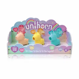Creative Conceptions Unicorn Display Ukrasno LED Svetlo Višebojno 18 cm Mustard