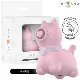 Intense Puppy Point Pink, kompaktni klitorisni stimulator sa tapkajućim efektom, punjiv na USB