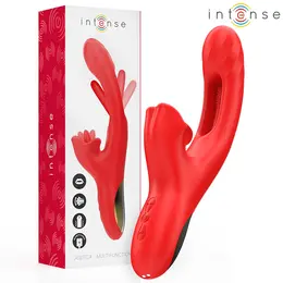 Intense Jessica Red napredni multifunkcionalni vibrator dužine 24.8 cm