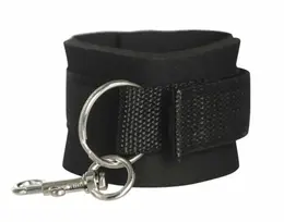 Frisky Stay Put Adjustable Cross Tie Restraint System, Black, Neoprene