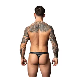 Male Power Liquid Onyx 2.0 muške tange L/XL crne sa visokim sjajem i udobnim krojem