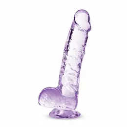 Blush Naturally Yours Amethyst Intimni Oblik 6'' sa Usisnom Čašom TPE